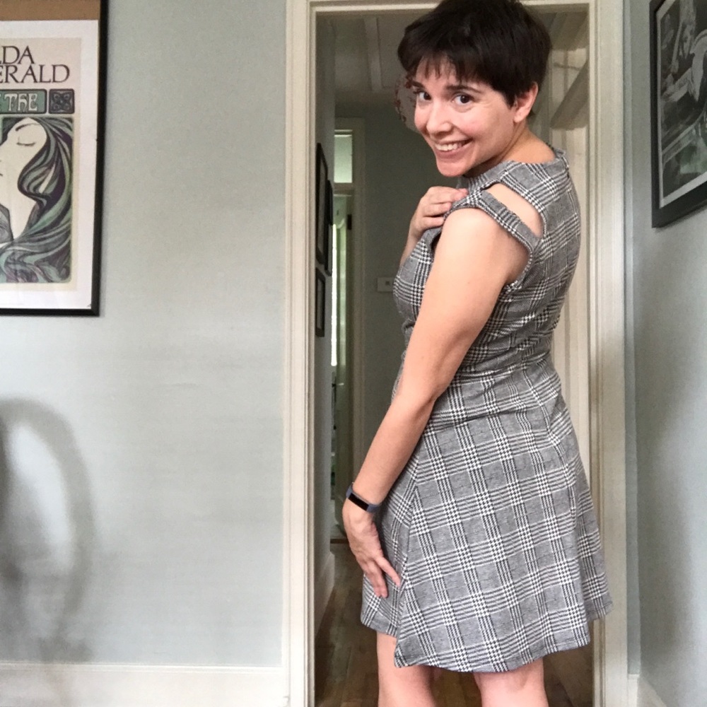 NWOT cold shoulder dress